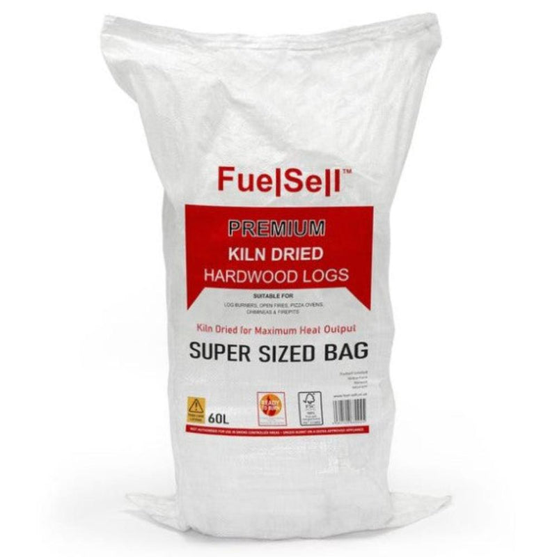 Fuelsell Kiln Dried Hardwood Logs 60L