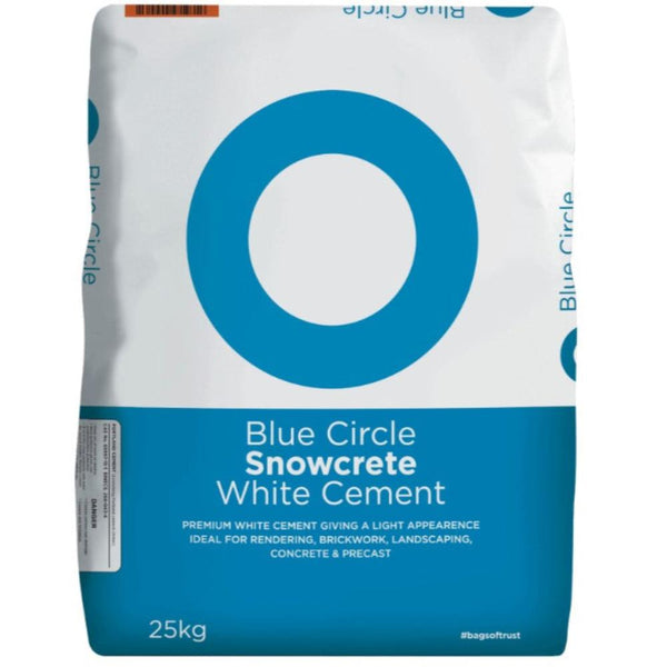 Tarmac Snowcrete White Cement 25kg