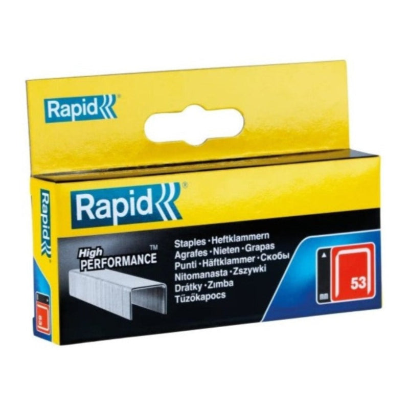 Rapid Galvanised Staples 53